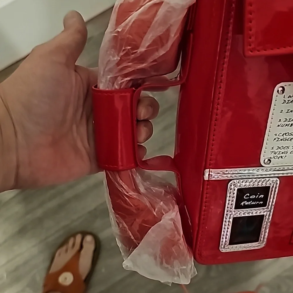 SPEND $100 IN LIVE SHOW WIN THIS New cross body pay phone purse works with cell - Picture 5 of 5